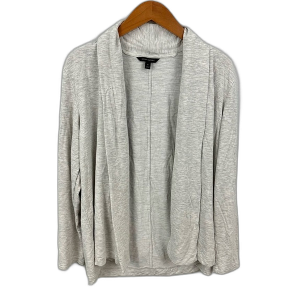 Banana Republic Grey Long Sleeve Baby Terry Cardigan Size Medium Comfy